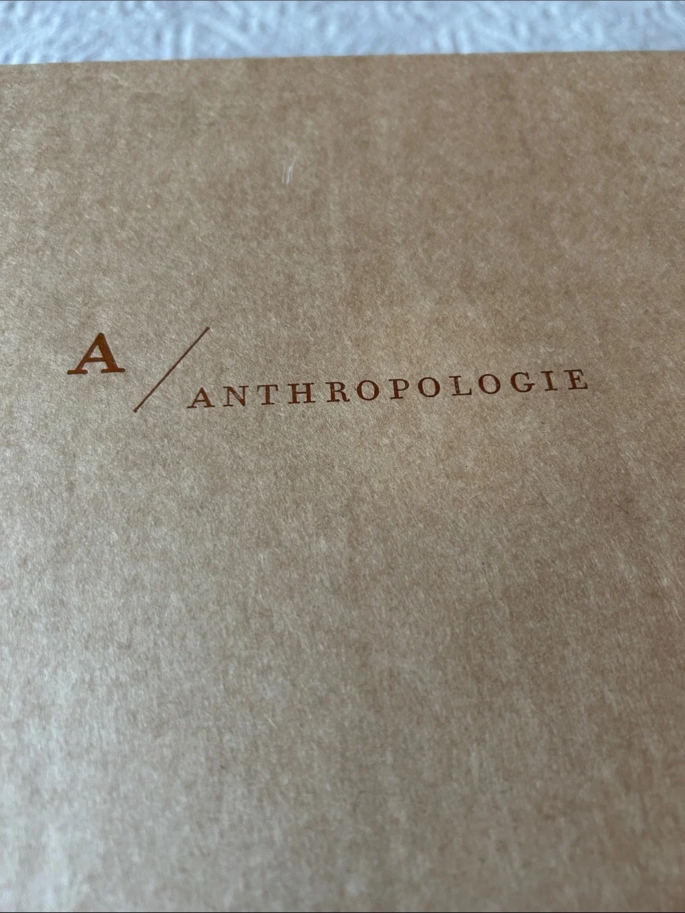 Anthropologie these are